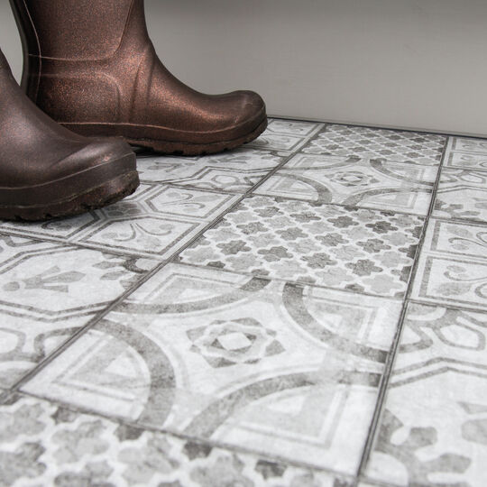 selbstklebende Bodenfliesen Moroccan Style (11er Set) image number null